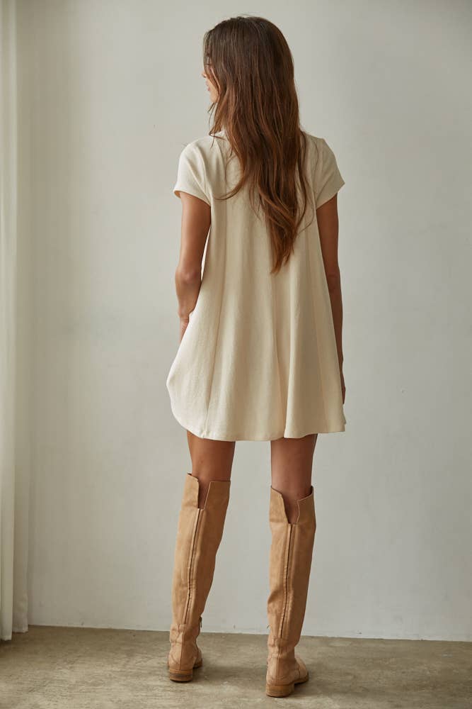 Knit Flare Tunic Top
