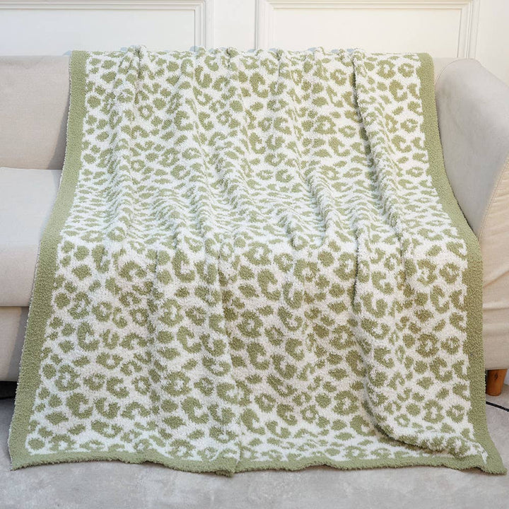 LEOPARD FLEECE BLANKET