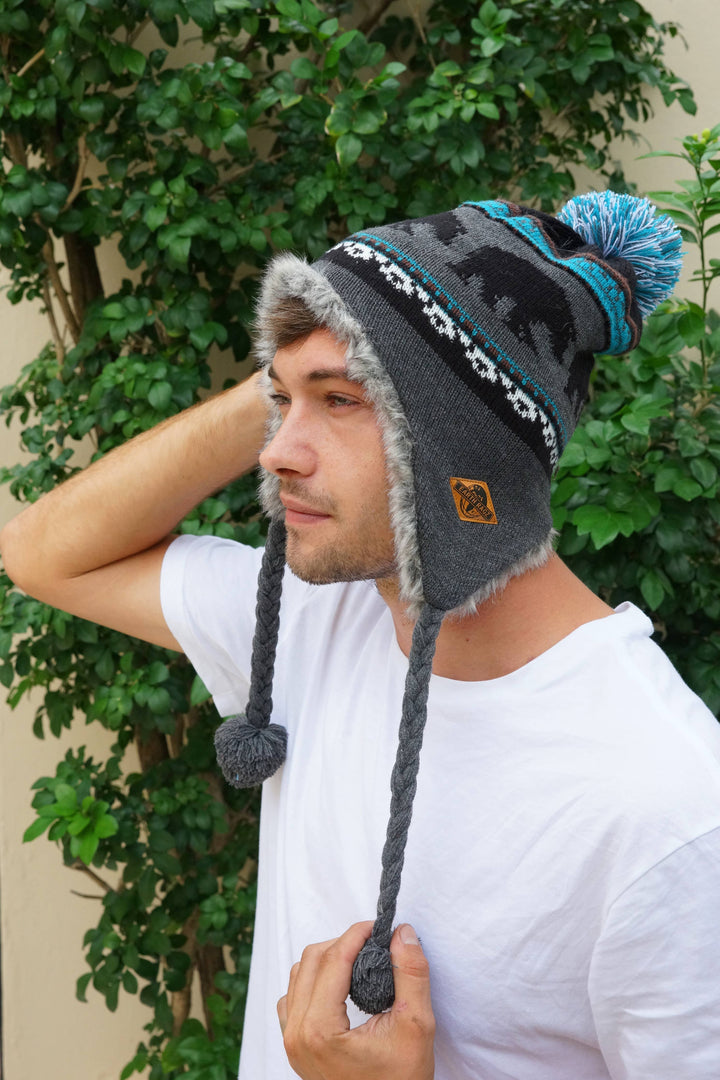 Flat Hat Collection: Trapper Geometric