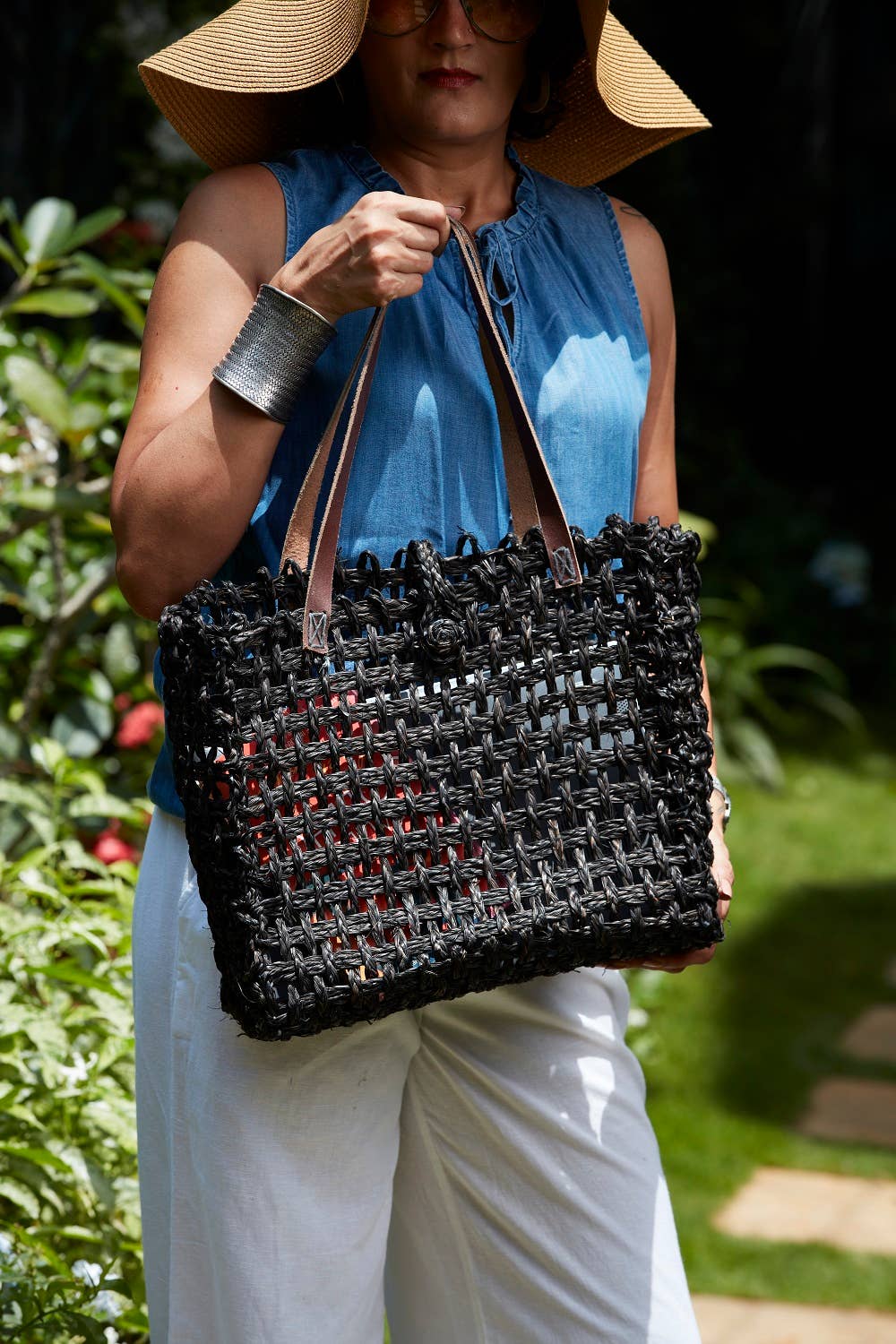 Fair Trade Handmade Jali Market Bag