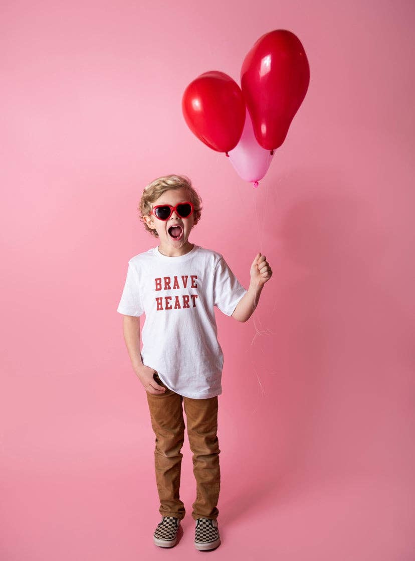 Brave heart kids t shirt