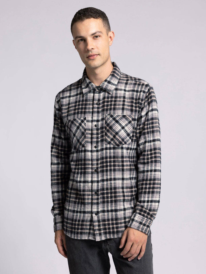 Thread & Supply Elk Slub Flannel Shirt