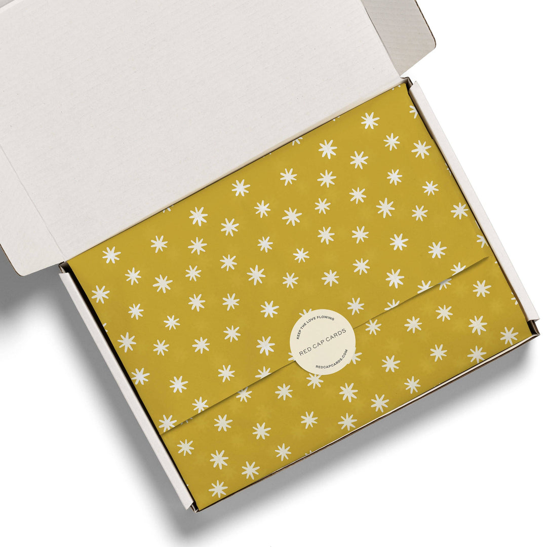 Asterisk tissue paper