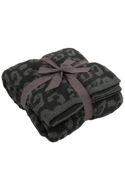 LEOPARD FLEECE BLANKET