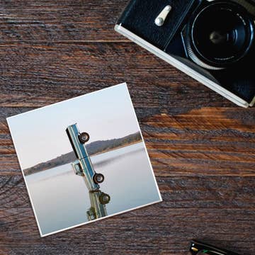 Ceramic Album Coaster