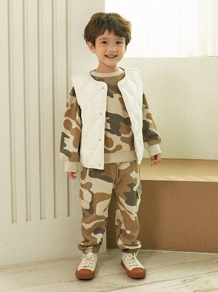 Camo Fleeced Pocket Sweatpants