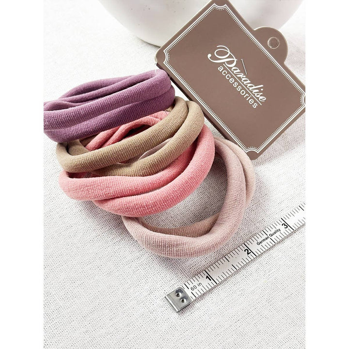 Dusty Multicolor Elastic Hair Ties