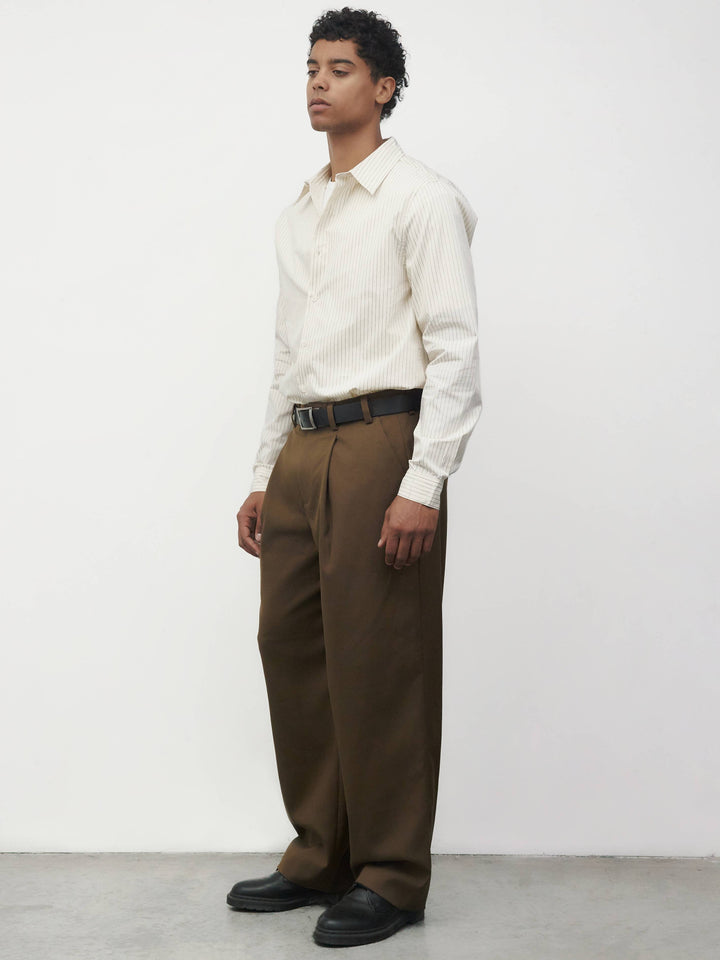Men's Pinstripe Button-Down