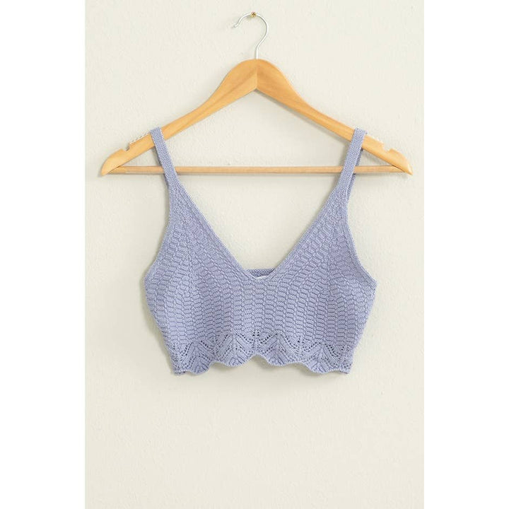 Crochet Knit Bralette
