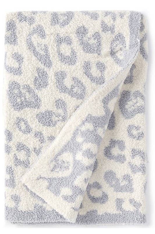 LEOPARD FLEECE BLANKET