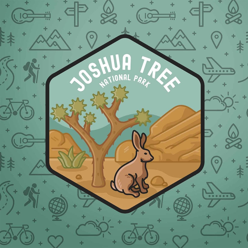 Joshua Tree Bunny Sticker