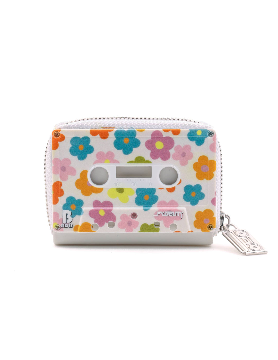 Wallet Retro 80s Cassette Tape- Poppy