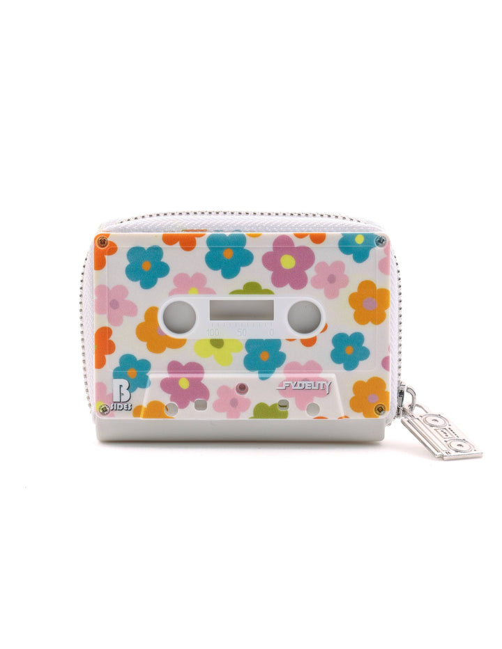 Wallet Retro 80s Cassette Tape- Poppy