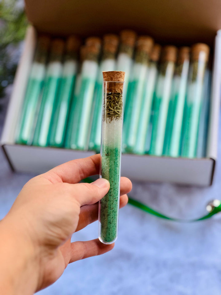 Christmas Bath Salts: Snowflake Blue