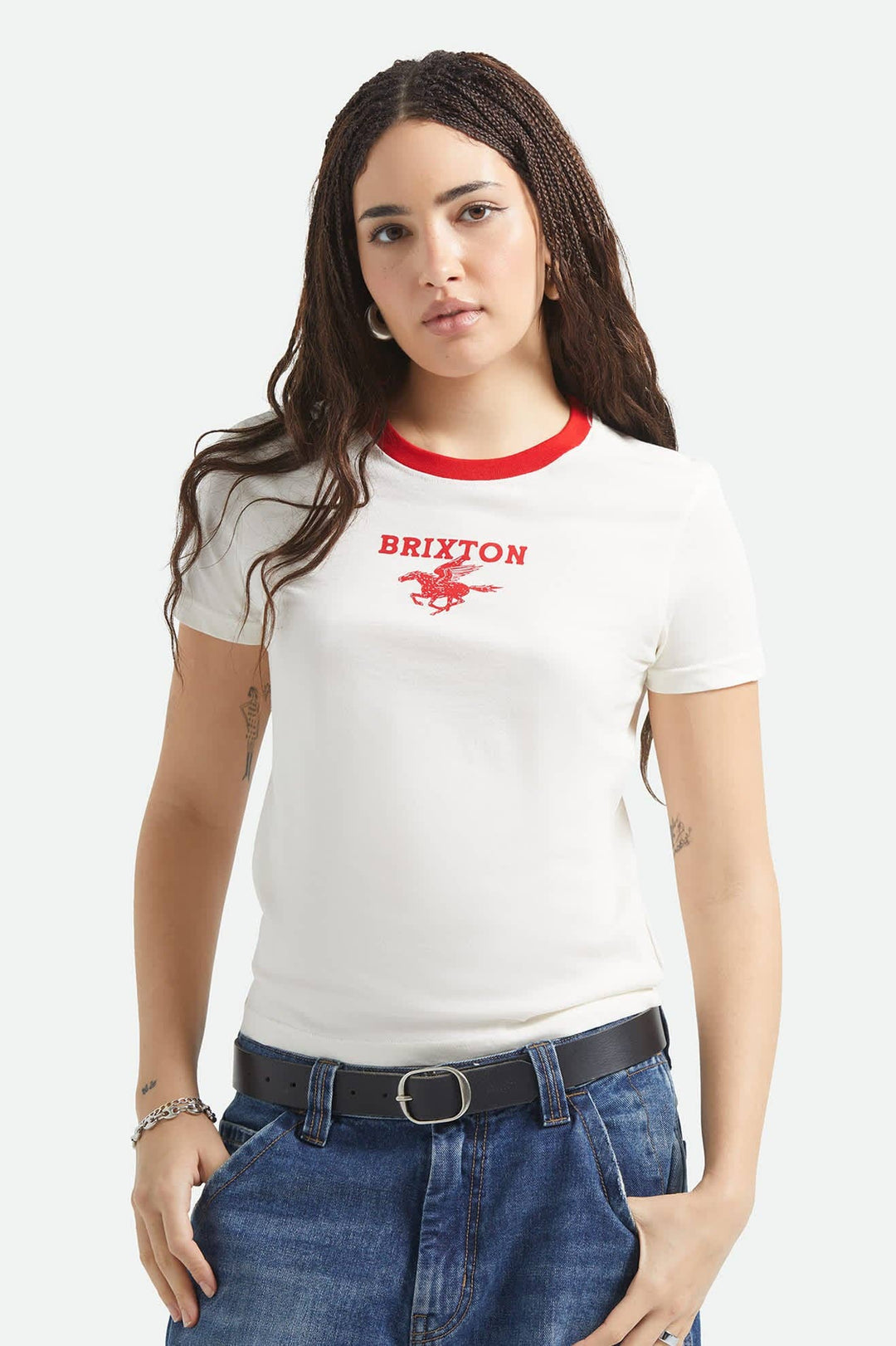Brixton Pegasus Slim Line T Shirt