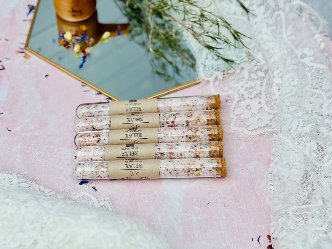 Bath Salts: Relax/Mixed flowers