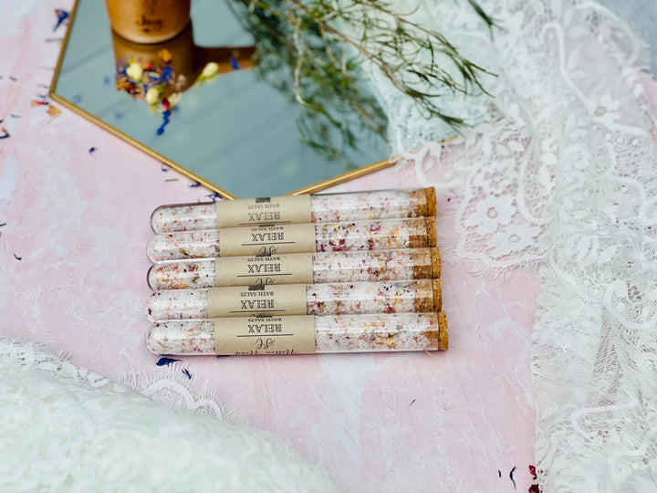 Bath Salts: Relax/Mixed flowers