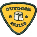 OUTDOOR SKILLS Embroidered Patch