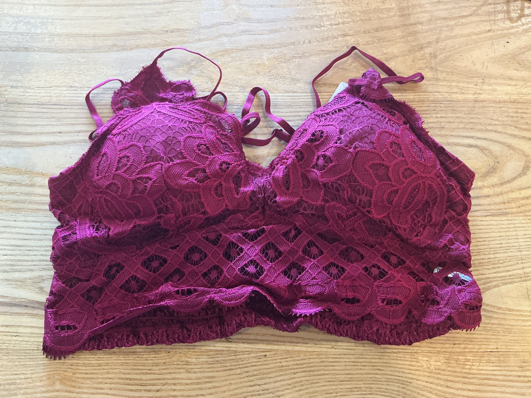 Plus Size Lace Bralette