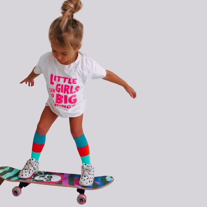 Little girls can do big things T shirt