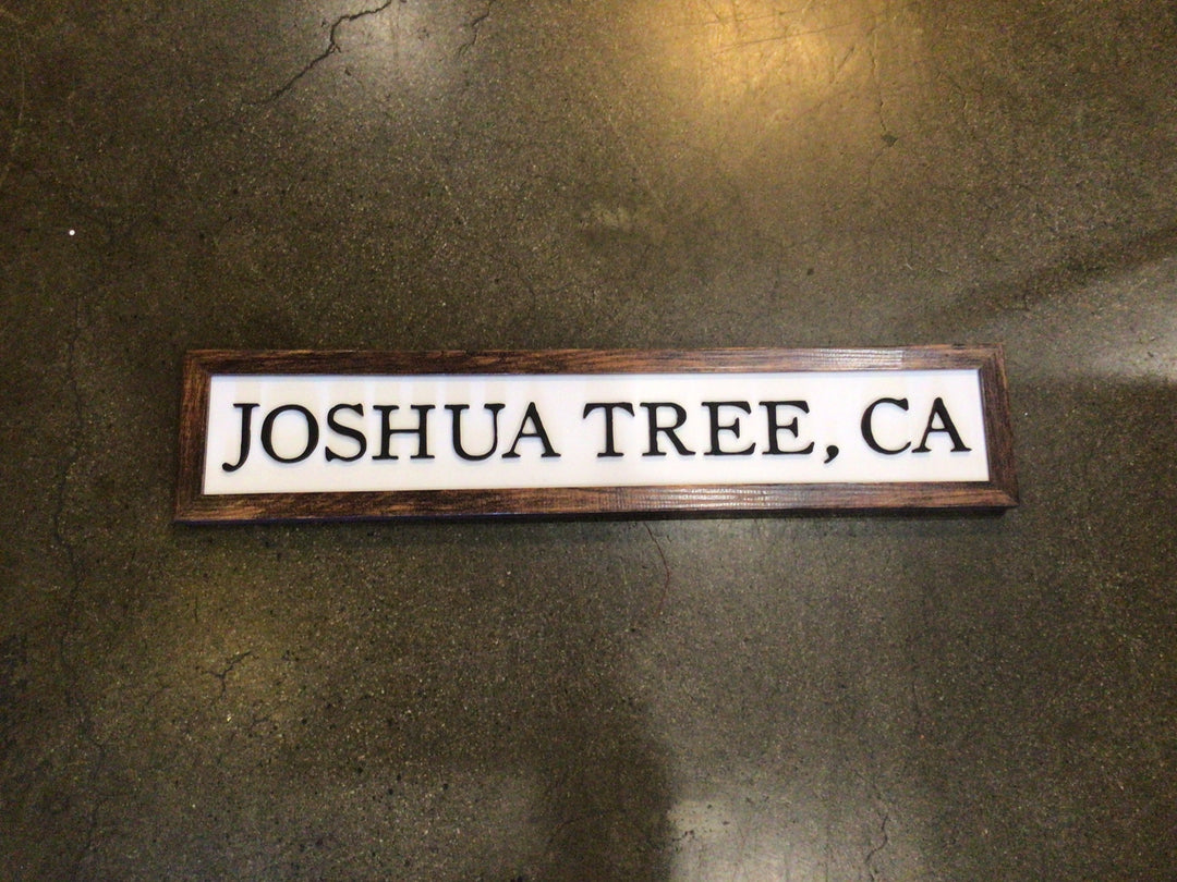 Joshua Tree Sign