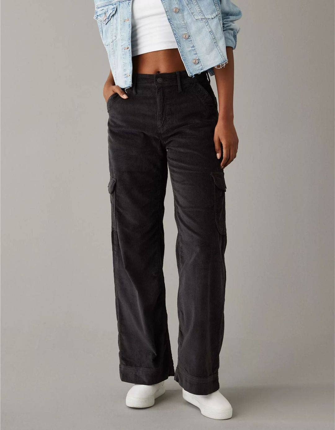 Corduroy cargo pants
