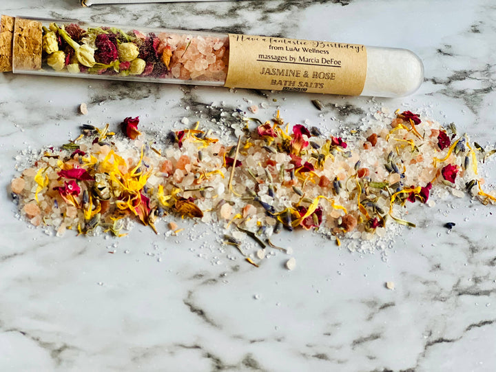 Bath Salts: Relax/Mixed flowers