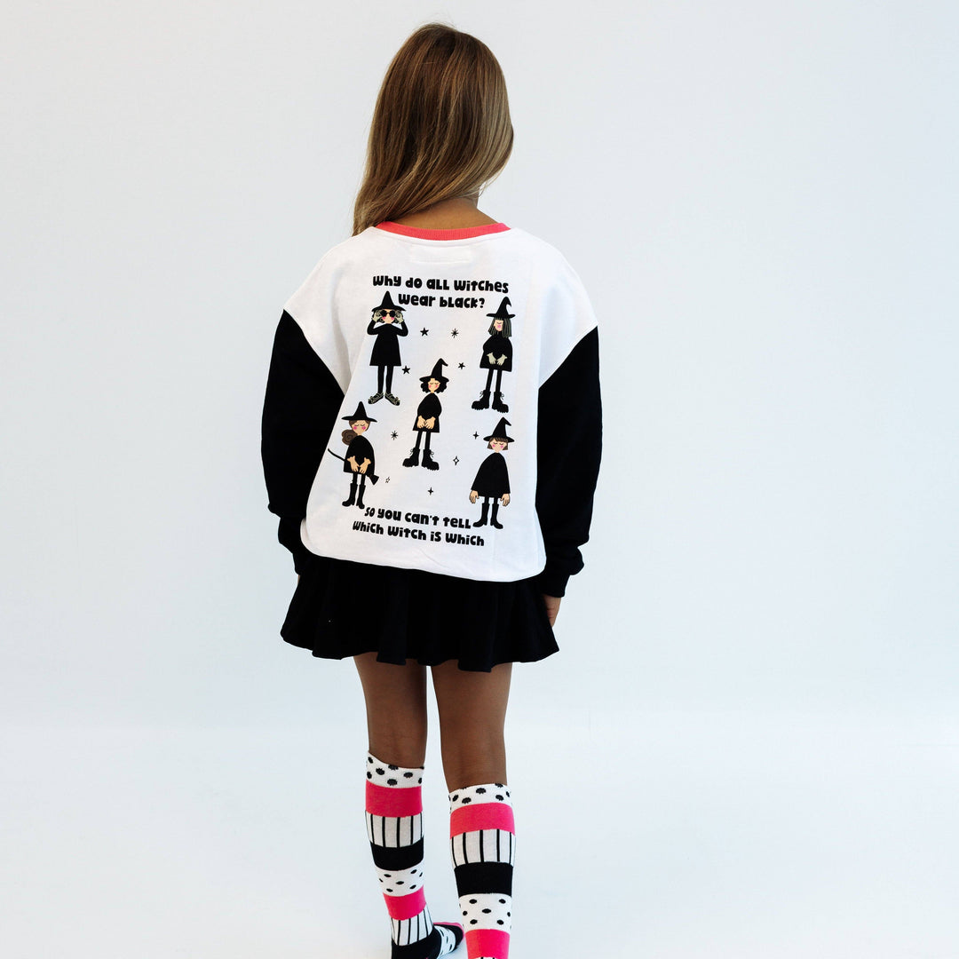 Black\White\Pink knee high socks