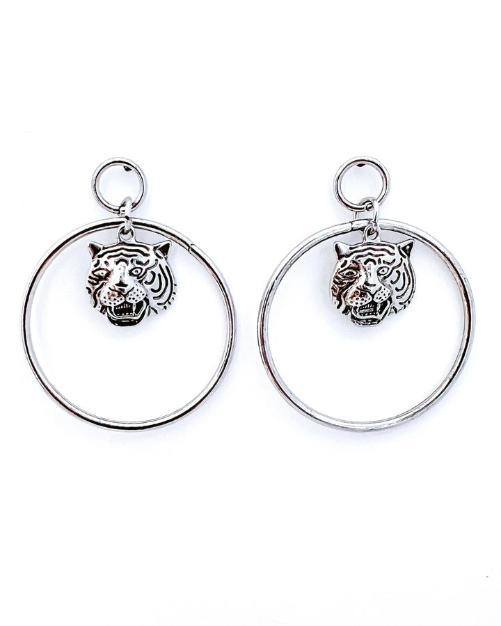 Evans Tiger Stud Earrings