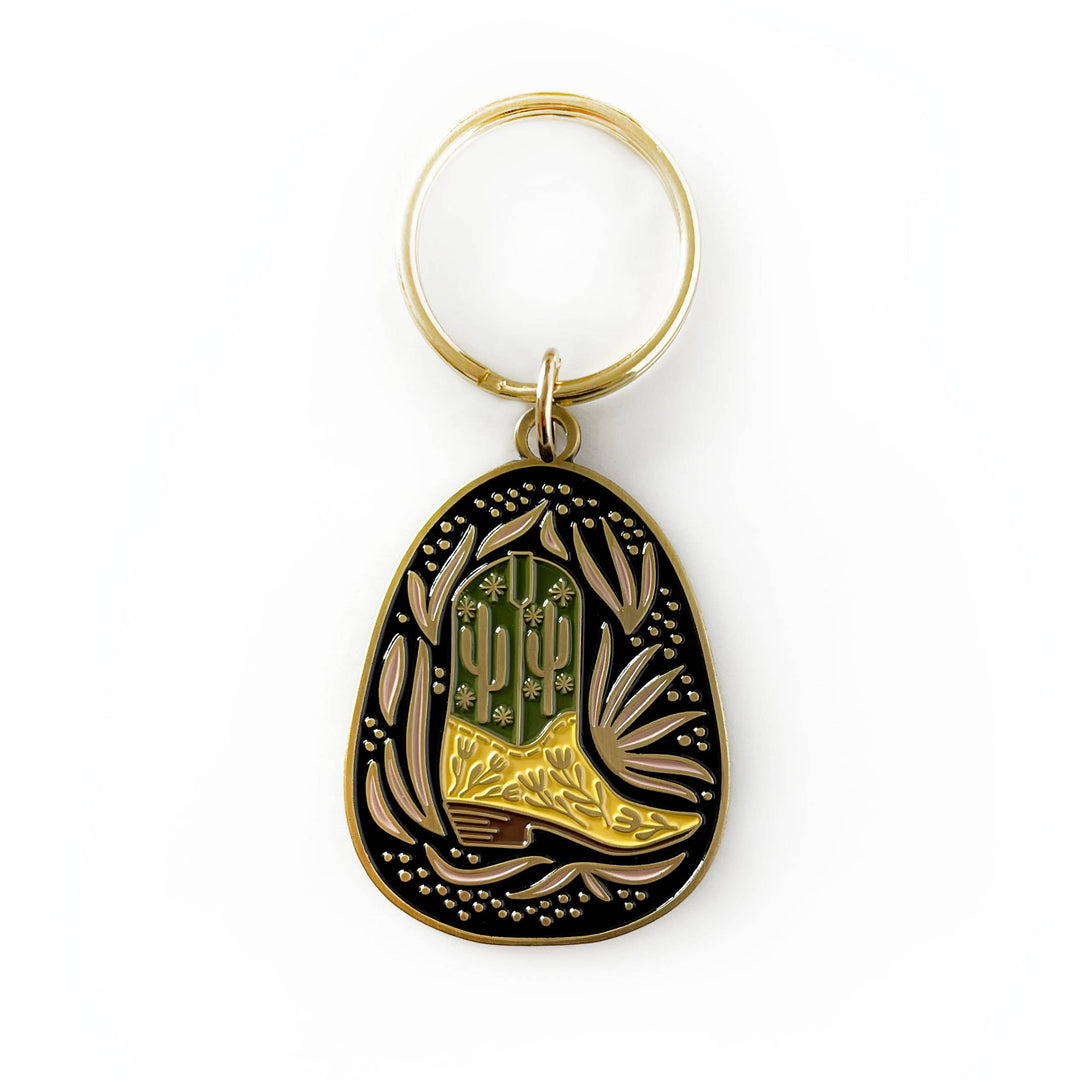 Baja Cowboy Boot Keychain