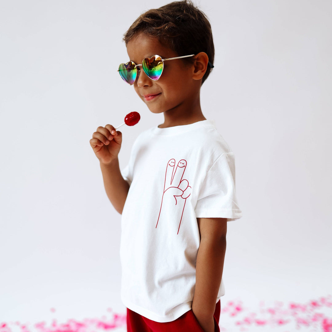 Peace & Love T Shirt
