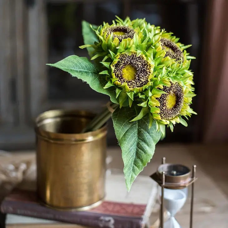 Faux Sunflower Bouquet