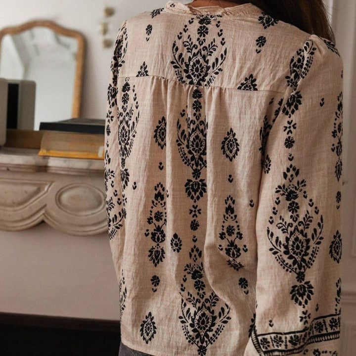 Crosa - Boho Floral Blouse
