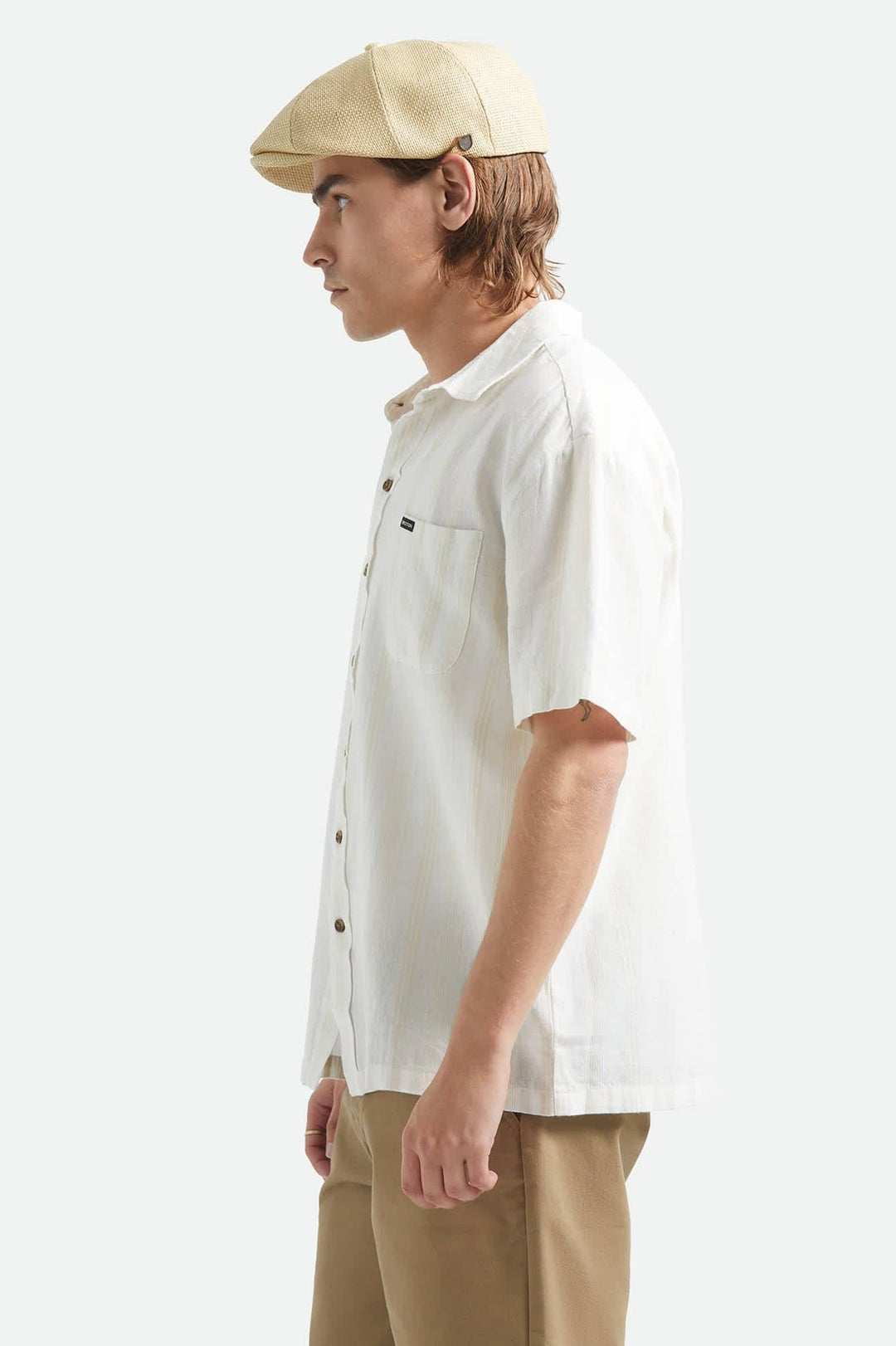 Brixton Cru Stripped Dobby Shirt