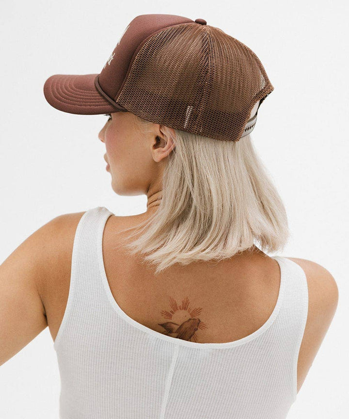National Park Foam Trucker: Chocolate Brown
