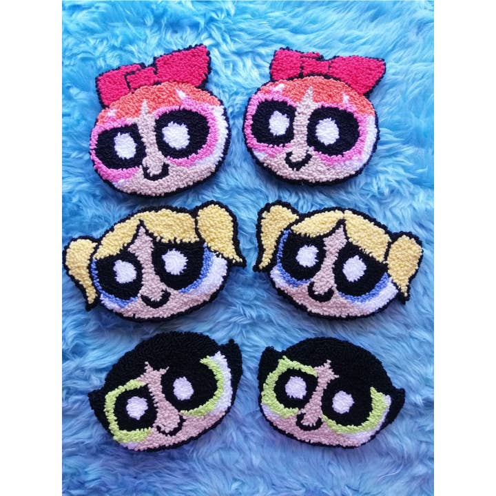 Power Puff Girls Rug Coaster