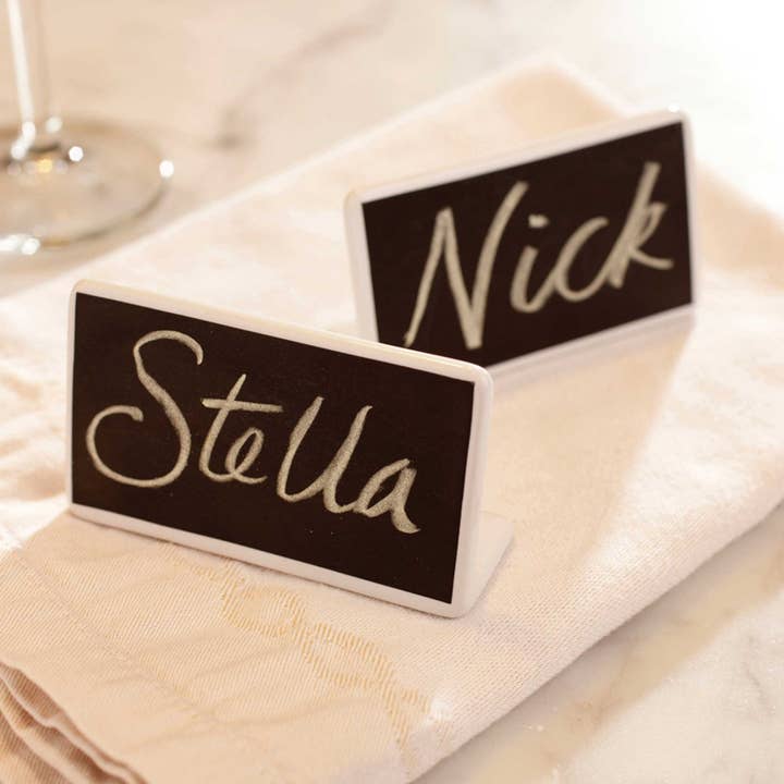 Ceramic Place Card Display Set