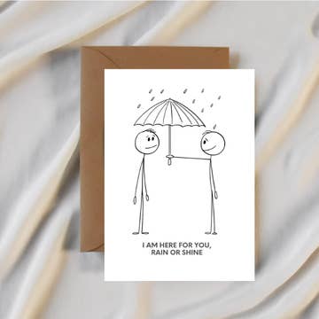 I Am Here For You Card