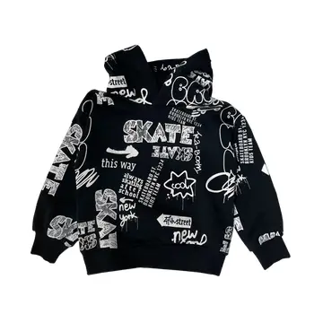 Printed Boy Hoodie