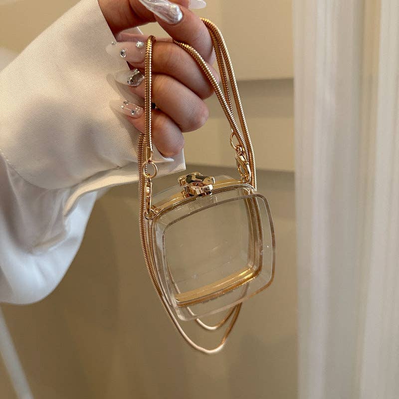 Mini Acrylic Handbag Square