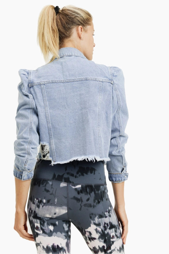 Cropped Denim Jacket