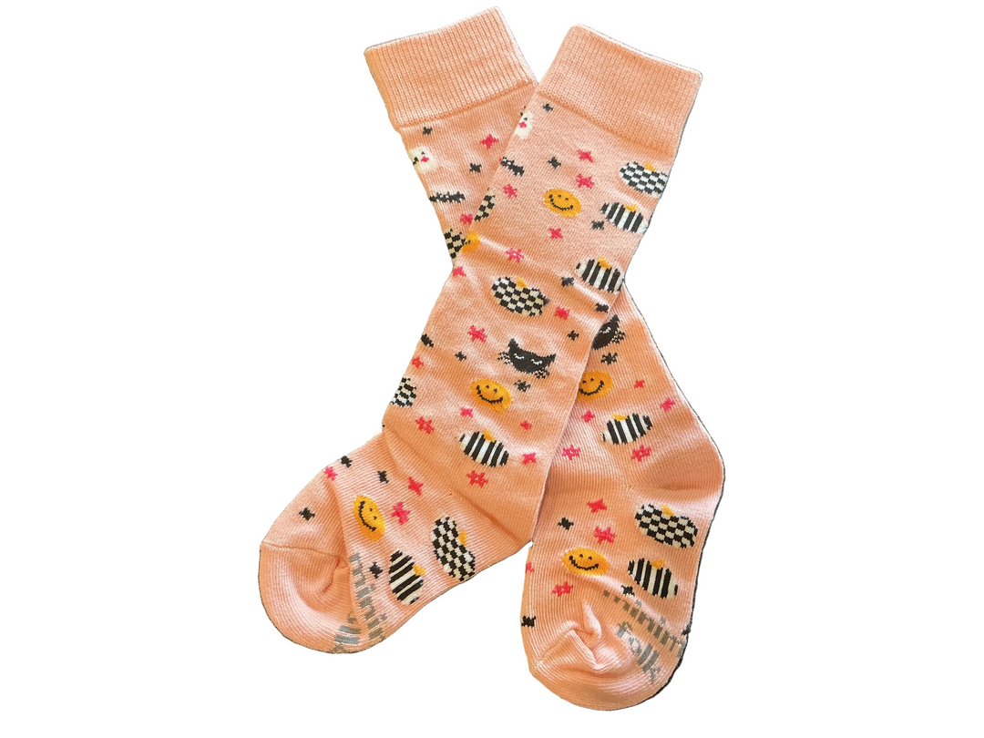 Cats &amp; Pumpkins socks