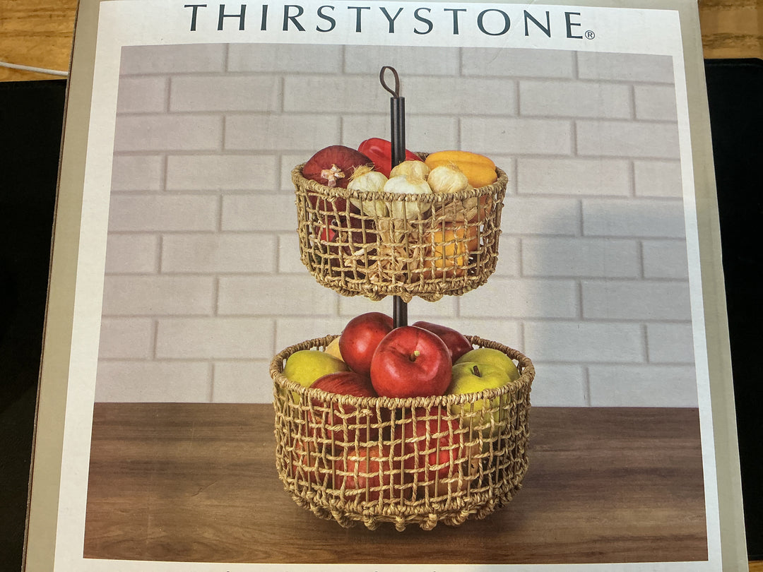 Jute 2tier baskets