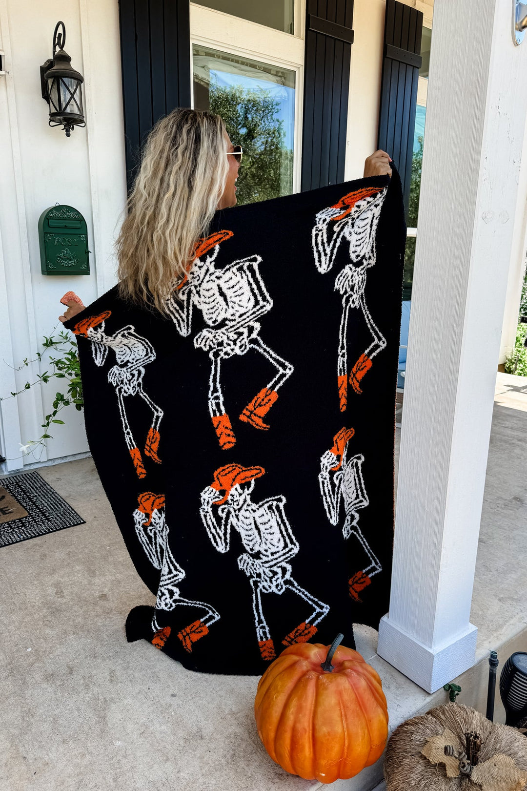 Skeleton Cloud Blanket