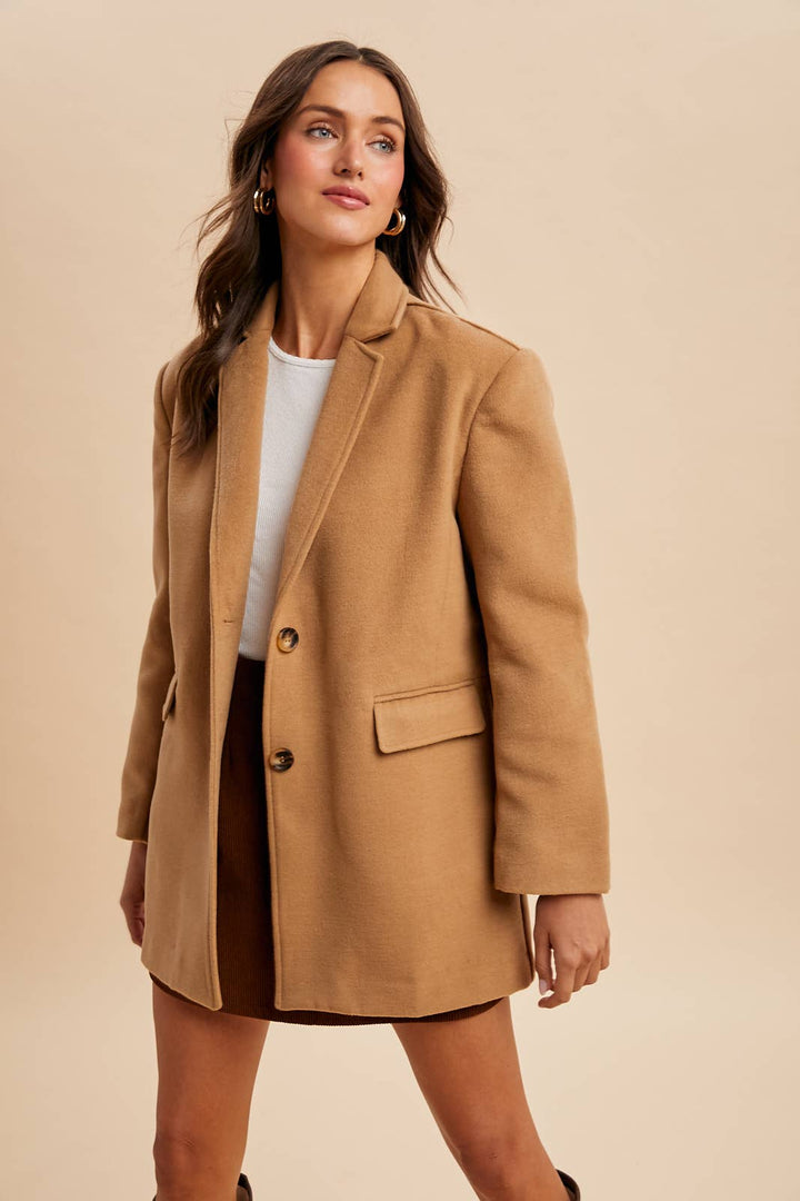 OVERSIZED LONGLINE BLAZER