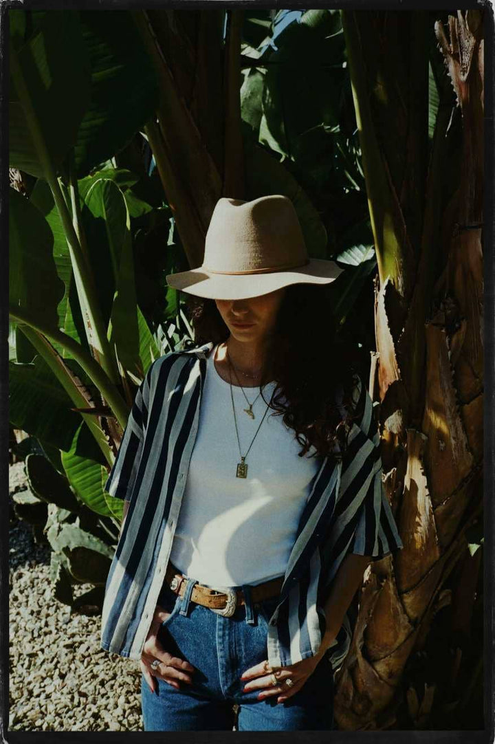Brixton Mykonos Boyfriend S\S Woven Shirt