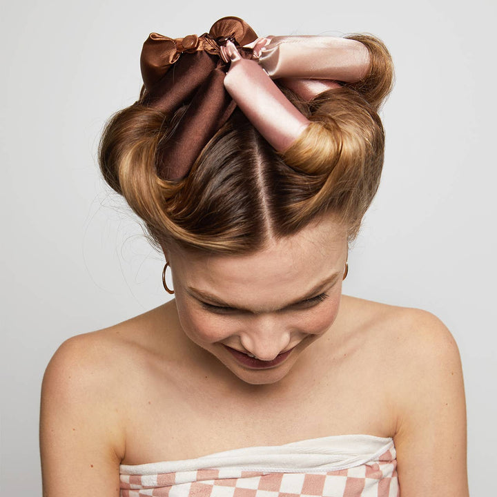 Satin Jumbo Flexi Rods 4pc Set
