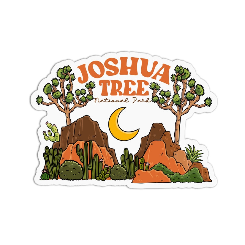 Joshua Tree Half Moon Sticker