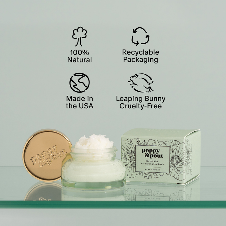 Lip Scrub, Sweet Mint