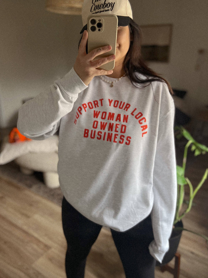 Support your local woman owned business